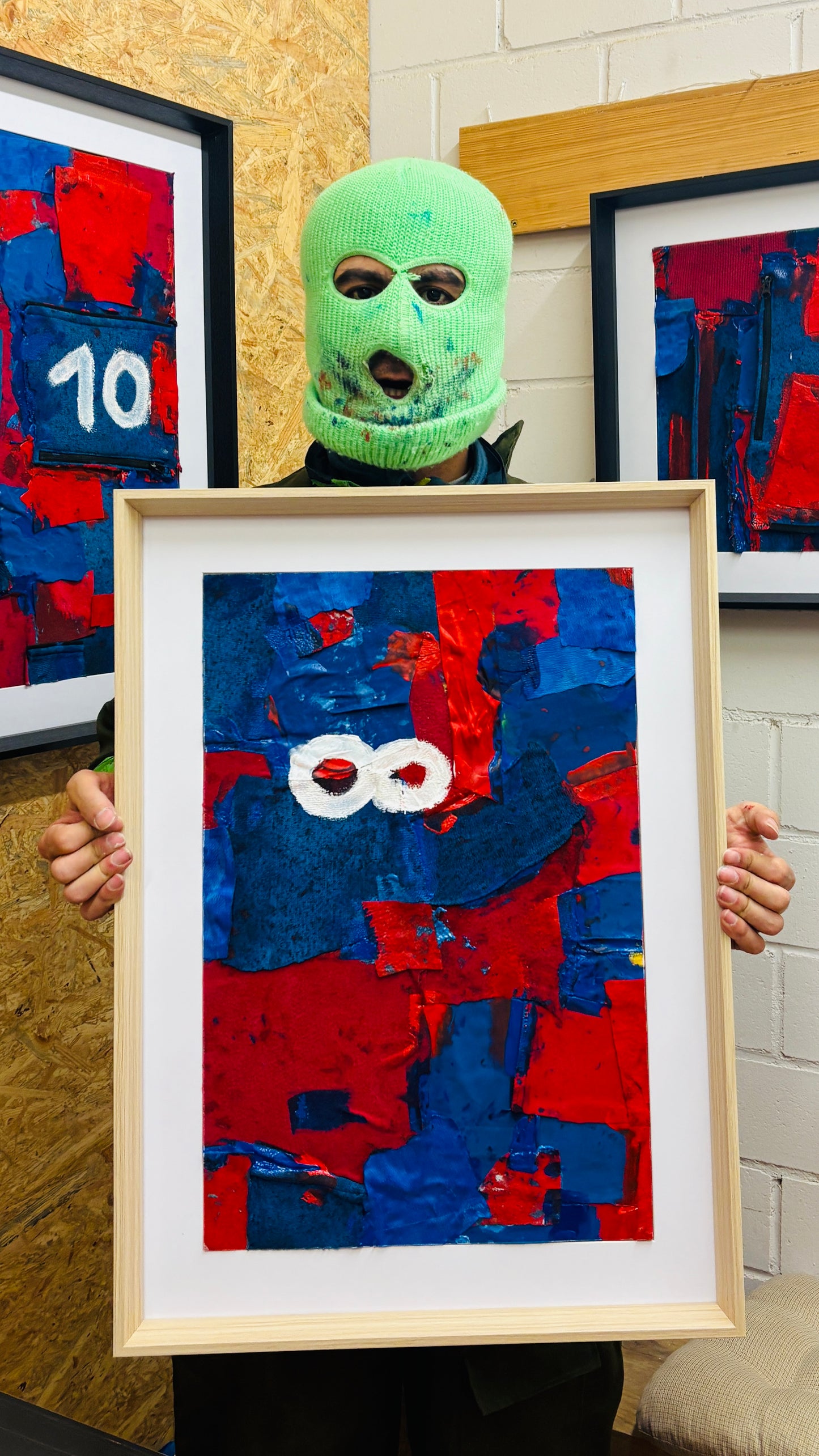 Bild „Blau-Rot“ Reihe Nr•1-12