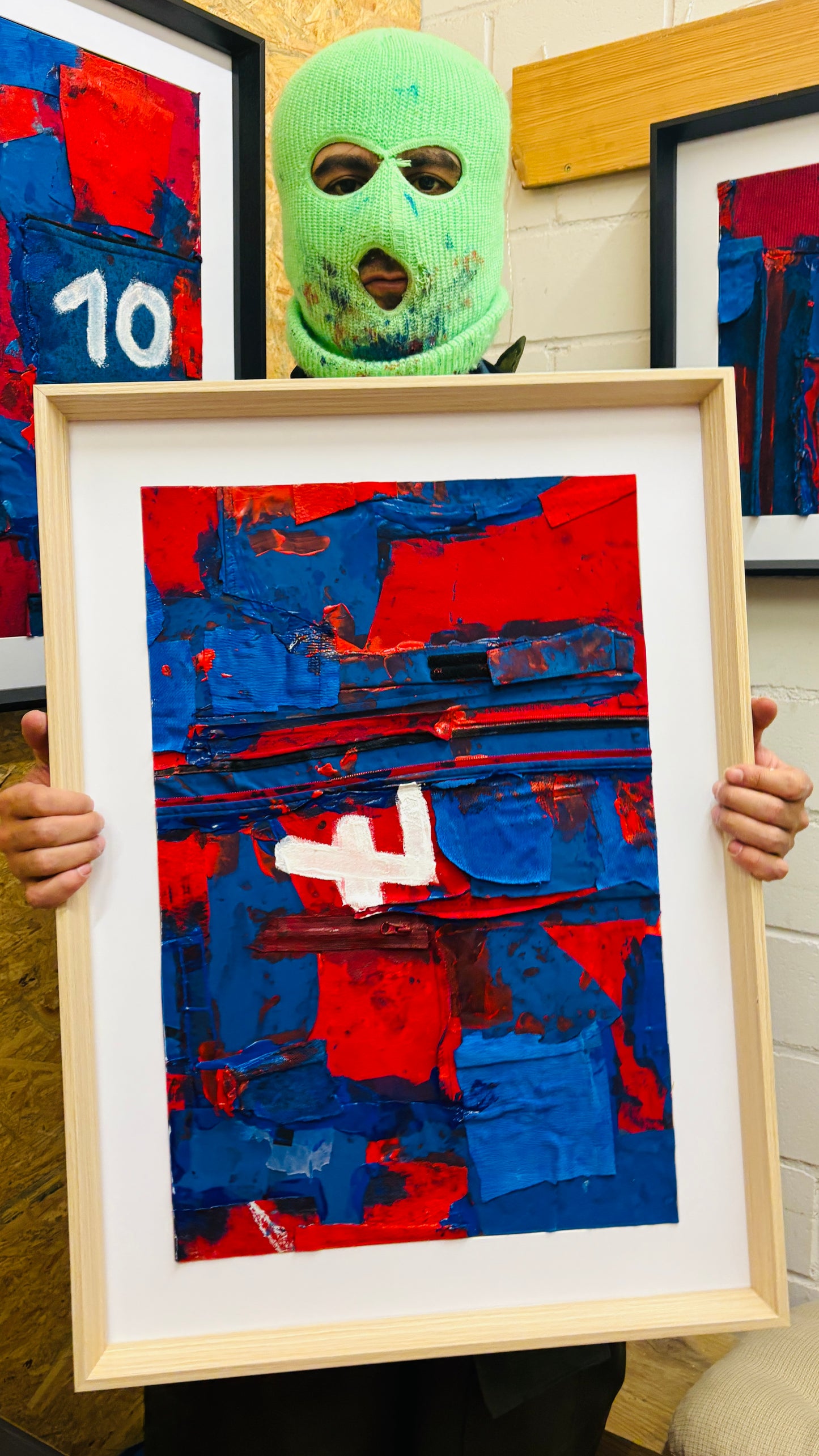 Bild „Blau-Rot“ Reihe Nr•1-12