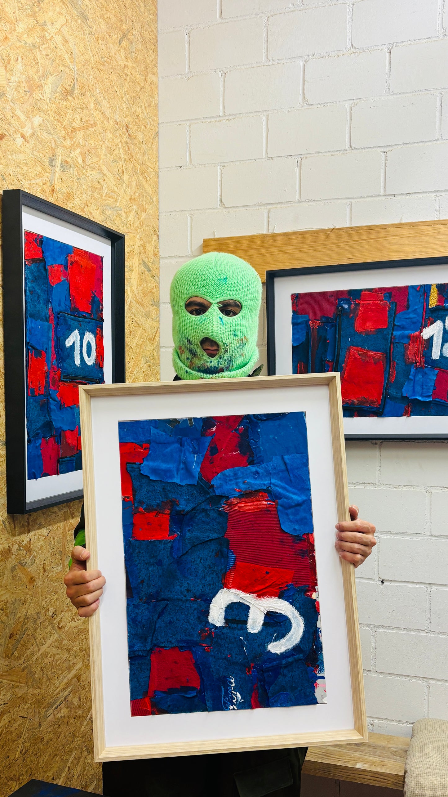 Bild „Blau-Rot“ Reihe Nr•1-12