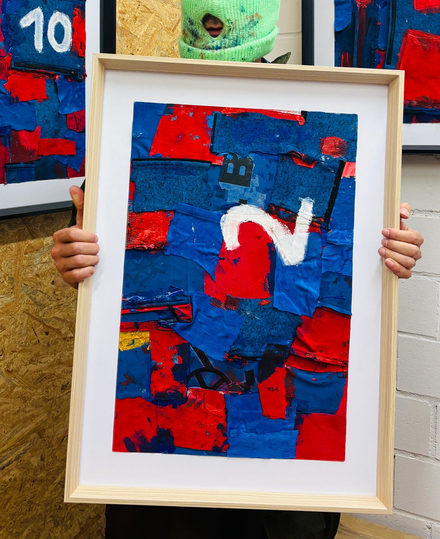 Bild „Blau-Rot“ Reihe Nr•1-12