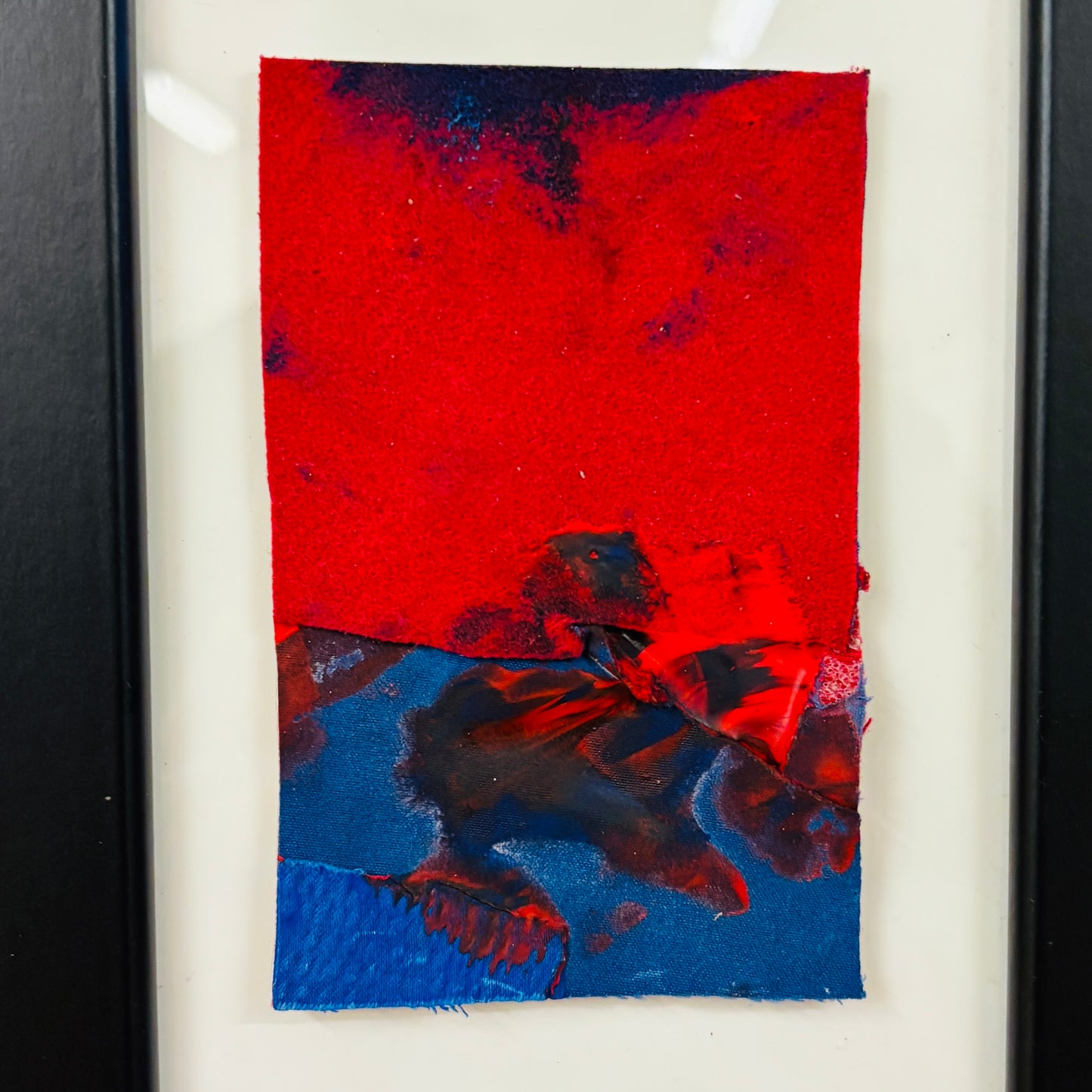 Bild „Blau-Rot“ (Mini) 4/9