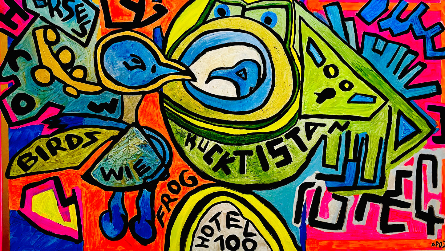 Bild „KUCKTISTAN“ (171 x 97 cm)